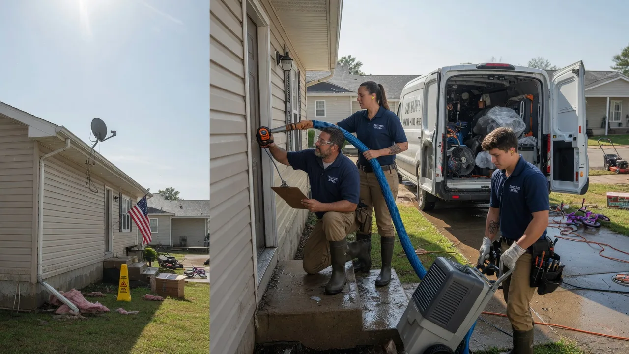 Ceiling Water Damage Restoration in West Des Moines, IA near me