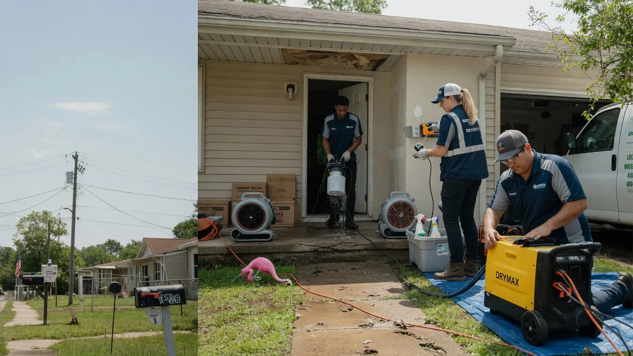 Storm Damage Water Removal in West Des Moines, IA near me